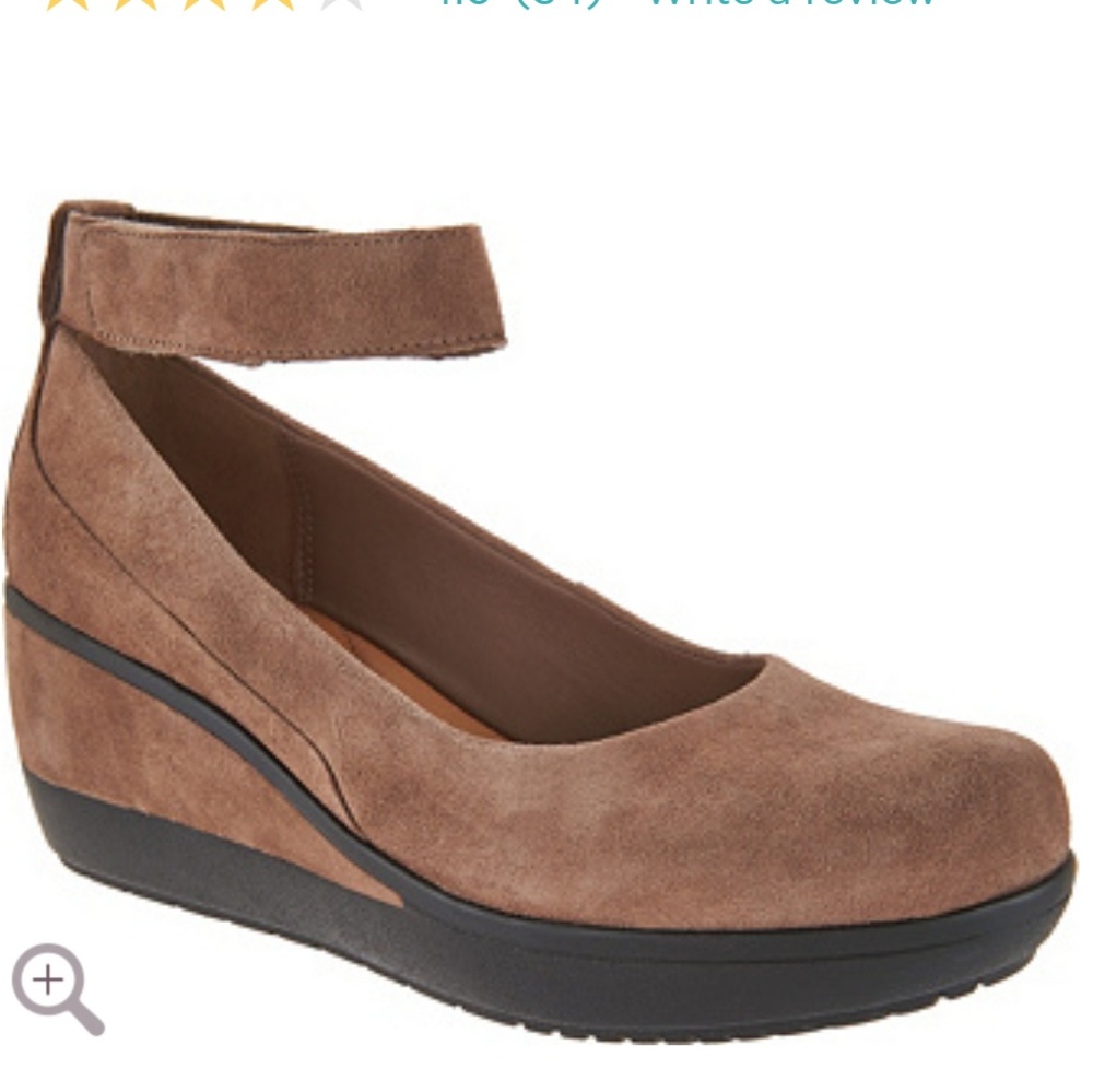 NWT Clark's Wynnmere Fox Womens size10 wedge